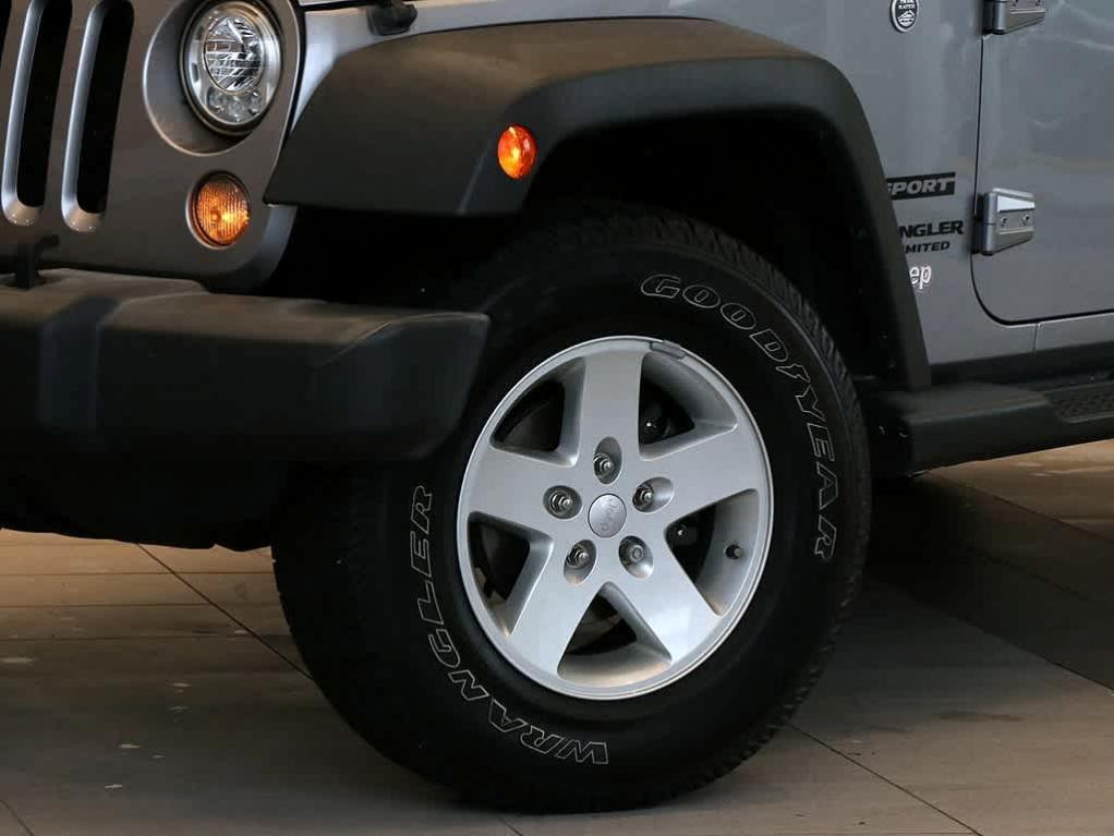 used 2017 Jeep Wrangler Unlimited car, priced at $18,744