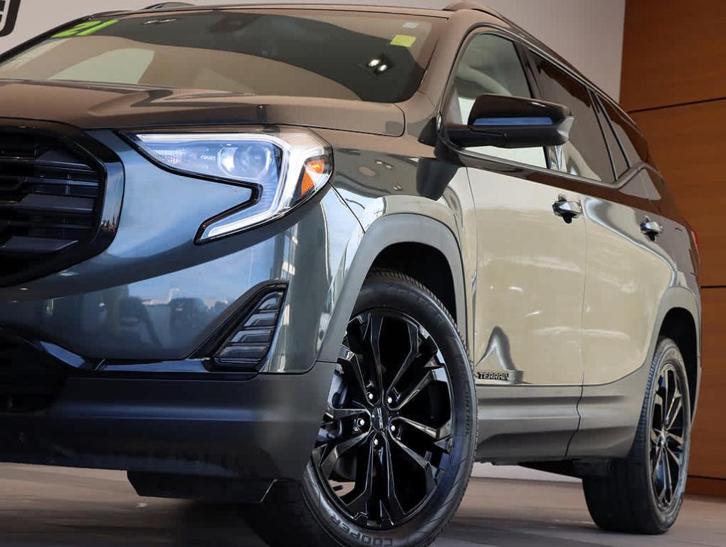 used 2021 GMC Terrain car, priced at $17,149