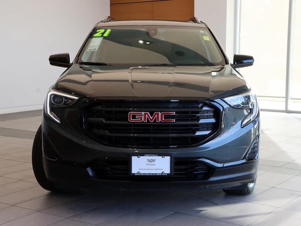 used 2021 GMC Terrain car, priced at $17,149