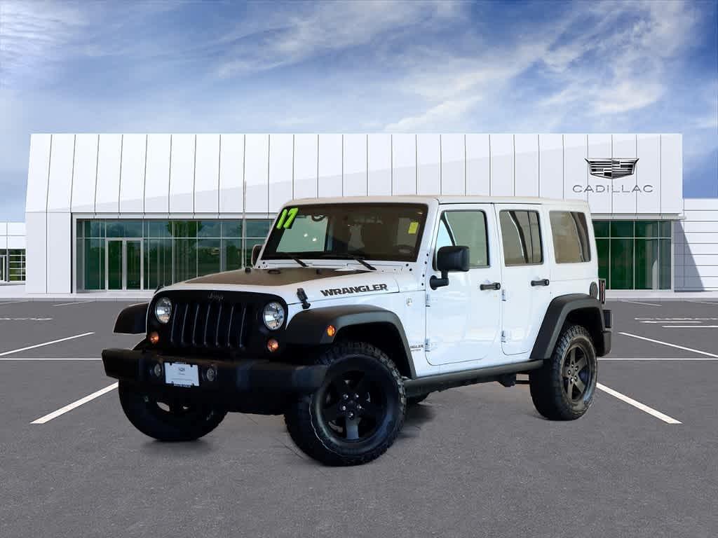 used 2017 Jeep Wrangler Unlimited car, priced at $19,999
