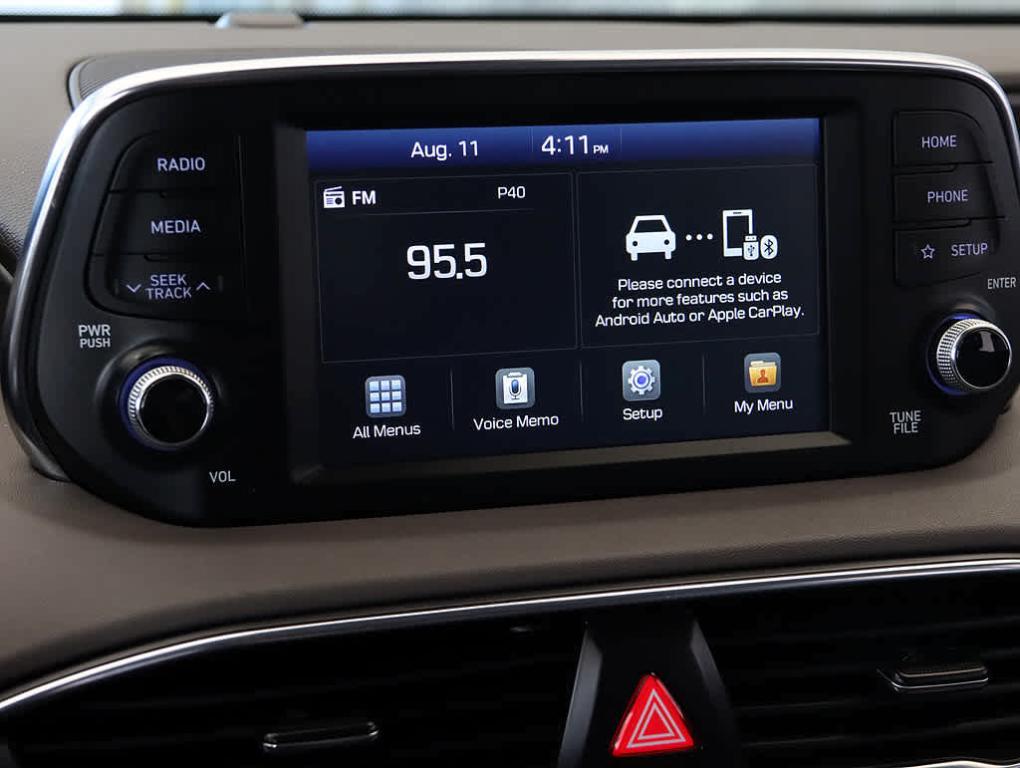 used 2019 Hyundai Santa Fe car, priced at $14,999