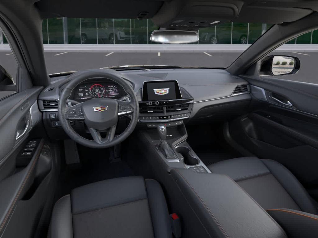 new 2025 Cadillac CT4 car, priced at $52,434