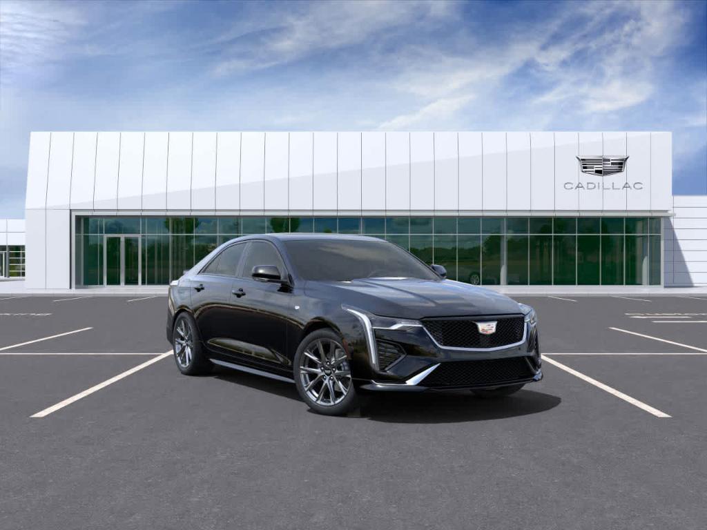 new 2025 Cadillac CT4 car, priced at $52,434