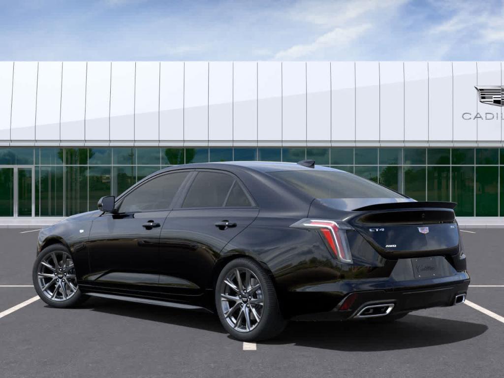 new 2025 Cadillac CT4 car, priced at $52,434