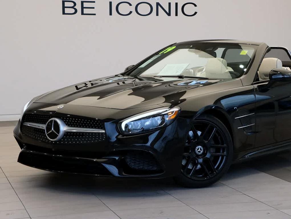 used 2019 Mercedes-Benz SL 550 car, priced at $48,495