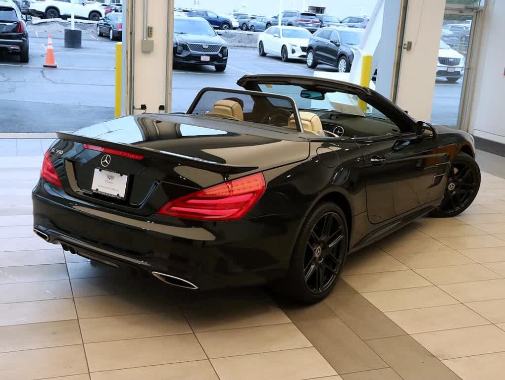 used 2019 Mercedes-Benz SL 550 car, priced at $48,495