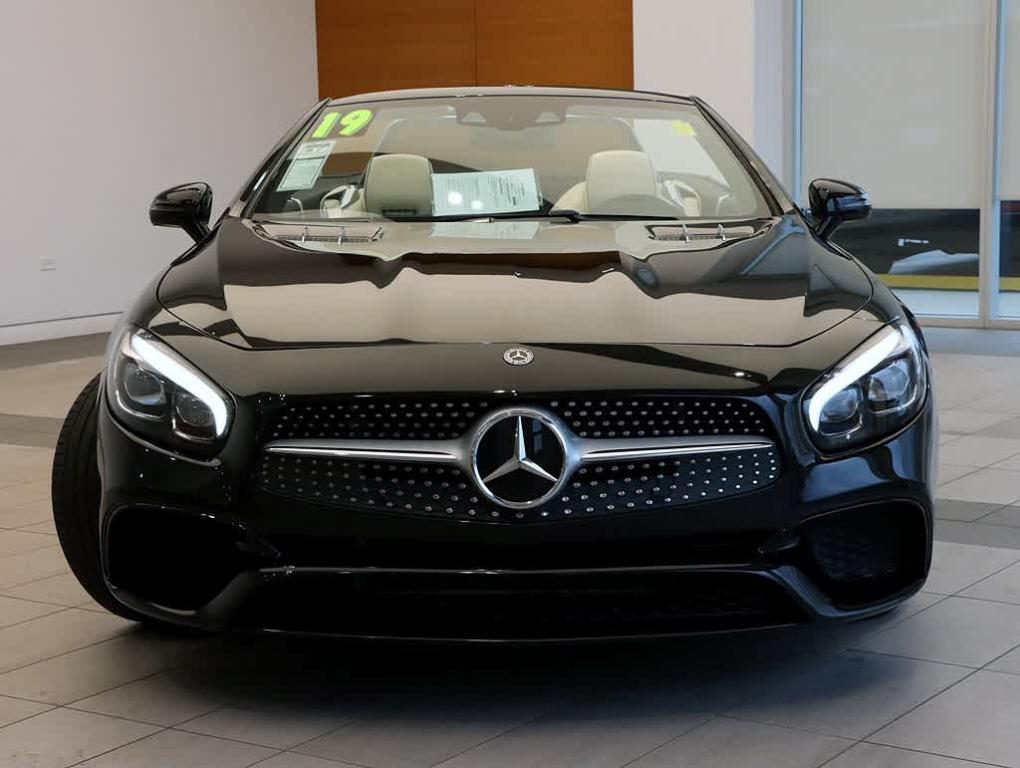 used 2019 Mercedes-Benz SL 550 car, priced at $48,495