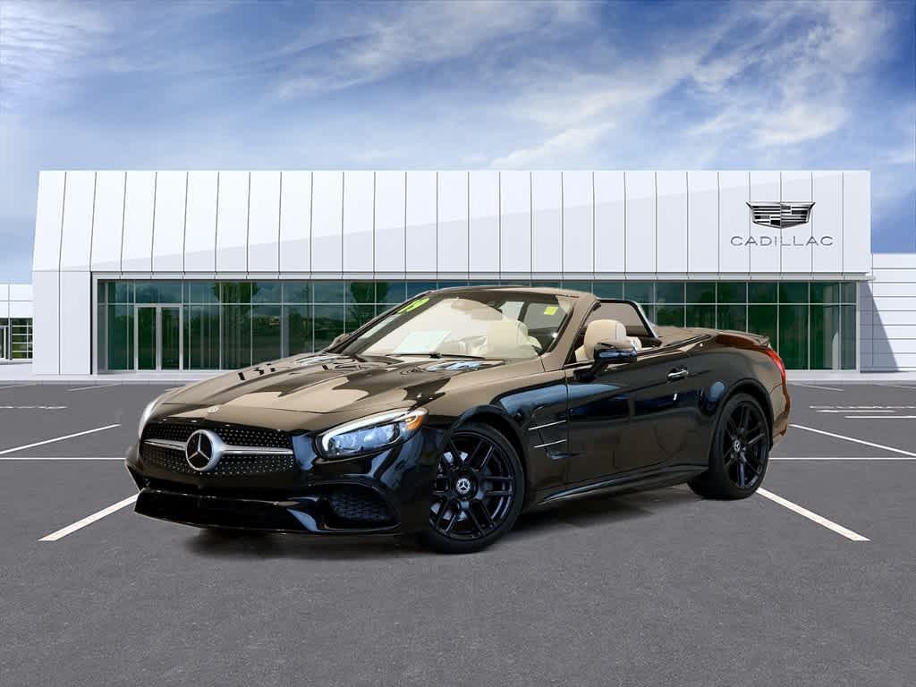 used 2019 Mercedes-Benz SL 550 car, priced at $48,495