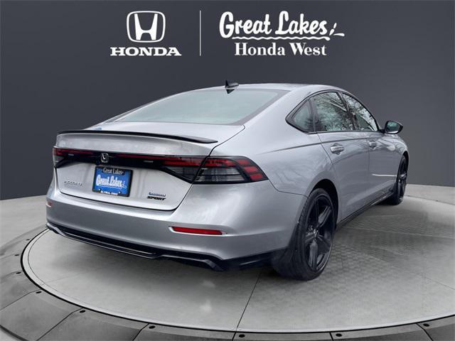 used 2023 Honda Accord Hybrid car, priced at $27,488