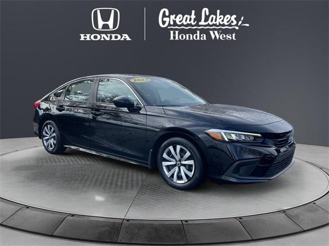 used 2022 Honda Civic car, priced at $17,522