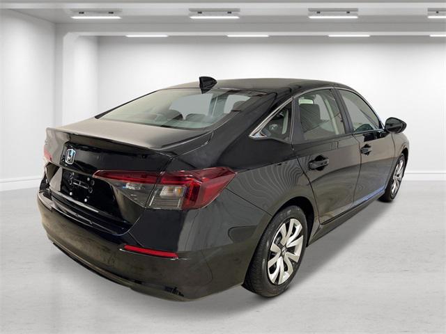 new 2025 Honda Civic car, priced at $25,400