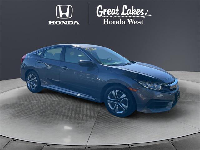 used 2016 Honda Civic car, priced at $10,822