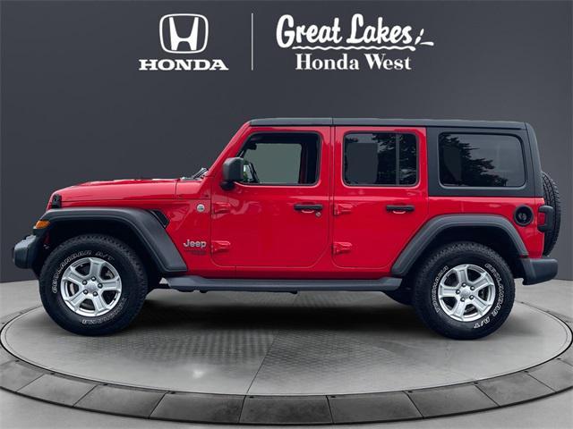 used 2018 Jeep Wrangler Unlimited car, priced at $23,822