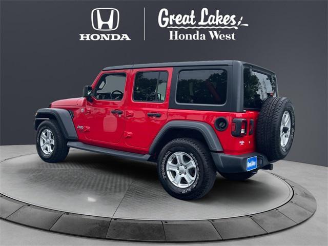 used 2018 Jeep Wrangler Unlimited car, priced at $23,822