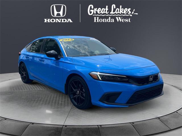 used 2023 Honda Civic car, priced at $25,788