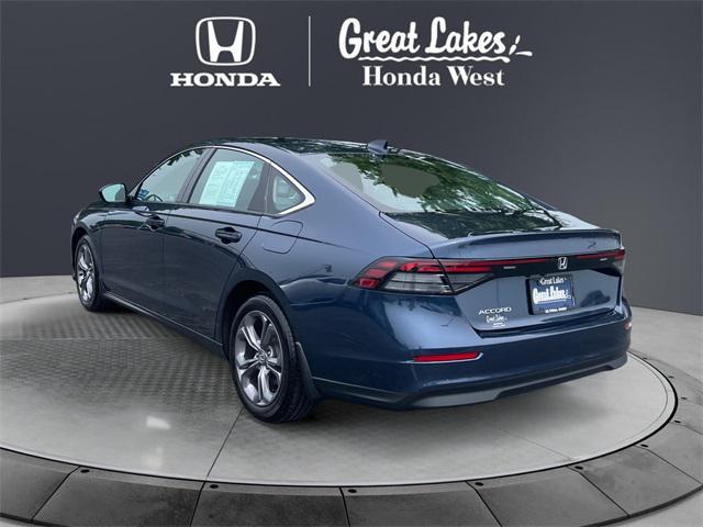 used 2024 Honda Accord car, priced at $25,755