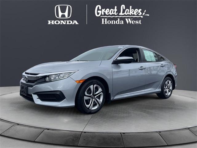 used 2018 Honda Civic car, priced at $18,822