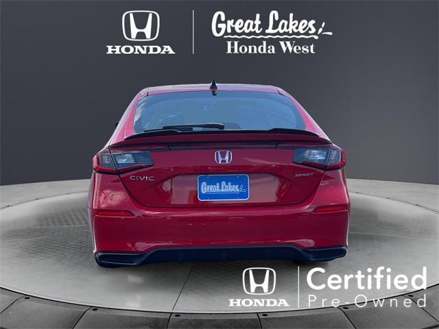 used 2023 Honda Civic car, priced at $25,155