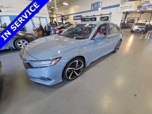 used 2022 Honda Accord Hybrid car, priced at $28,310