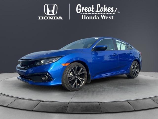 used 2020 Honda Civic car, priced at $19,155