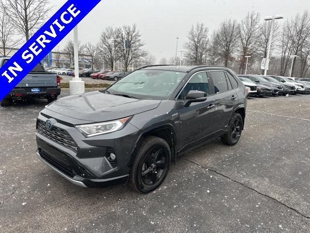 used 2020 Toyota RAV4 Hybrid car, priced at $28,555