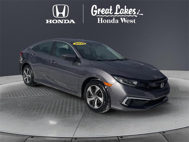 used 2019 Honda Civic car, priced at $19,188