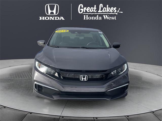 used 2019 Honda Civic car, priced at $19,188