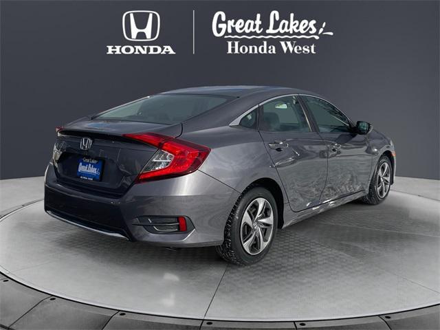 used 2019 Honda Civic car, priced at $19,188