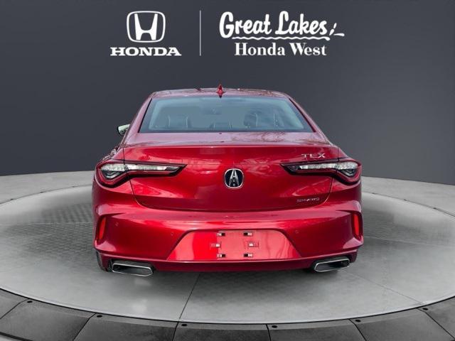 used 2021 Acura TLX car, priced at $29,455