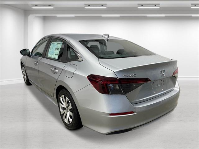 new 2025 Honda Civic car, priced at $25,400