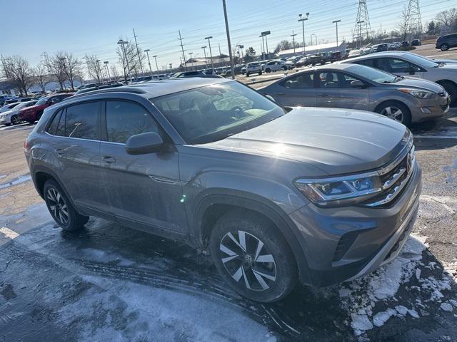 used 2021 Volkswagen Atlas Cross Sport car, priced at $23,688