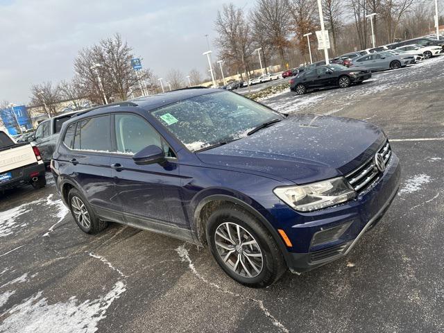 used 2021 Volkswagen Tiguan car, priced at $14,855