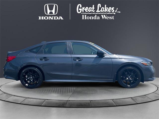 used 2024 Honda Civic car, priced at $25,088
