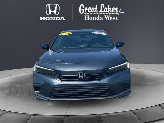 used 2024 Honda Civic car, priced at $25,088