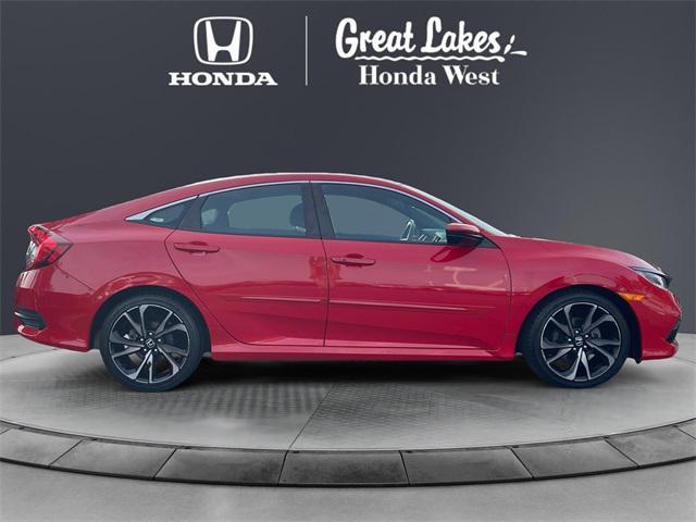 used 2020 Honda Civic car, priced at $19,888