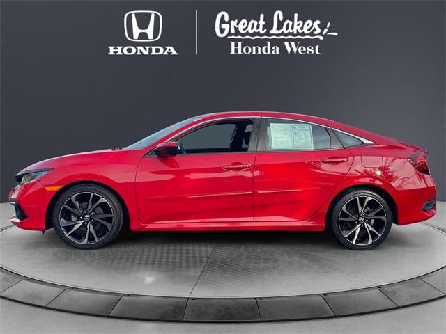 used 2020 Honda Civic car, priced at $19,888