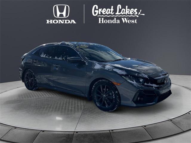 used 2021 Honda Civic car, priced at $21,355