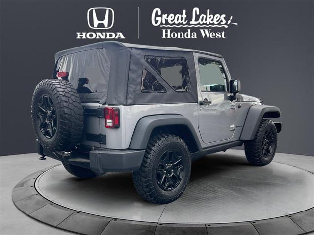 used 2015 Jeep Wrangler car, priced at $17,788