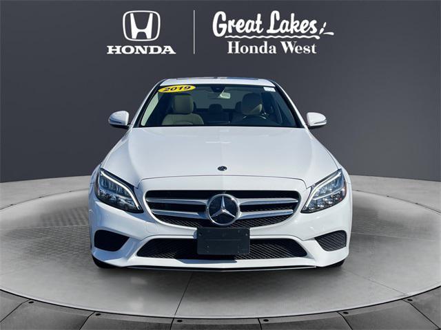used 2019 Mercedes-Benz C-Class car, priced at $20,488