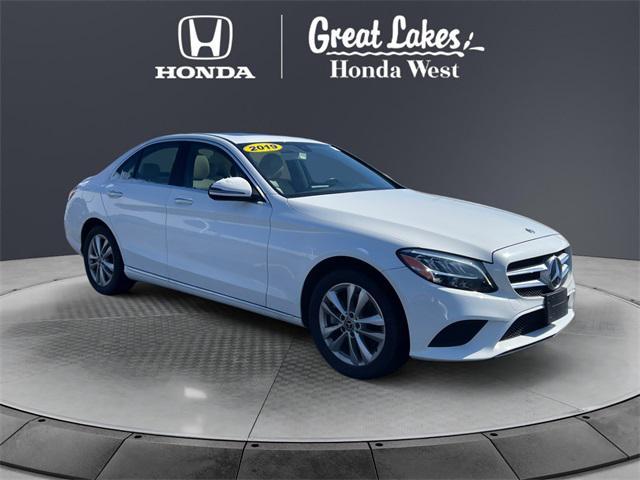 used 2019 Mercedes-Benz C-Class car, priced at $20,488