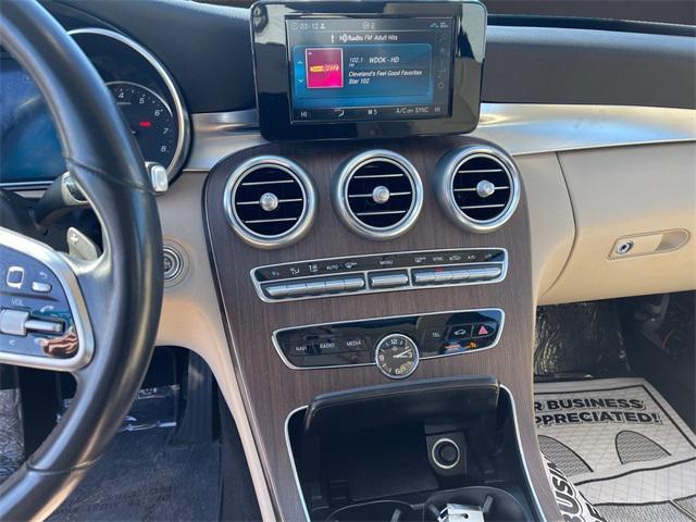 used 2019 Mercedes-Benz C-Class car, priced at $20,488
