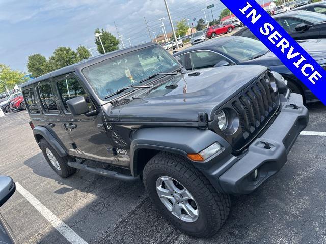 used 2019 Jeep Wrangler Unlimited car, priced at $15,688