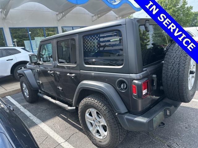 used 2019 Jeep Wrangler Unlimited car, priced at $15,688