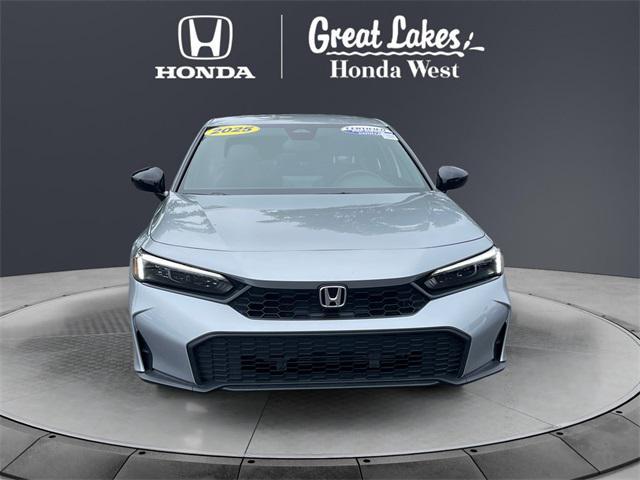 used 2025 Honda Civic car, priced at $27,055