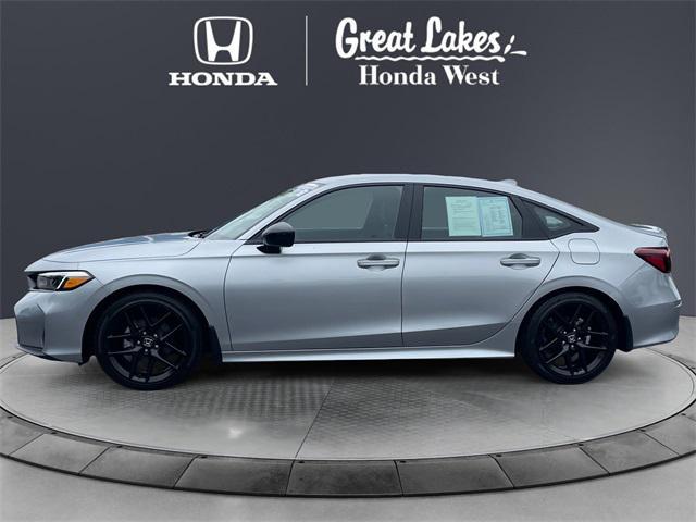 used 2025 Honda Civic car, priced at $27,055