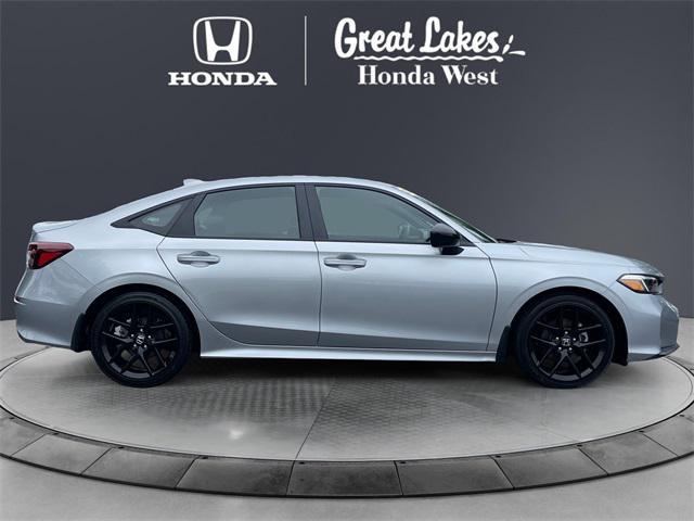 used 2025 Honda Civic car, priced at $27,055