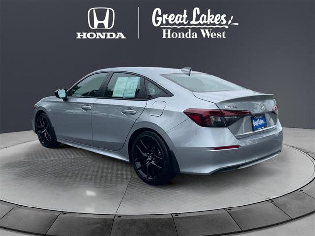 used 2025 Honda Civic car, priced at $27,055
