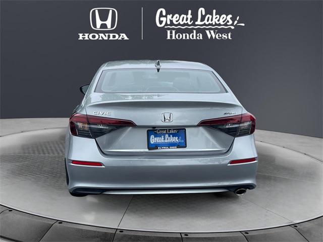 used 2025 Honda Civic car, priced at $27,055