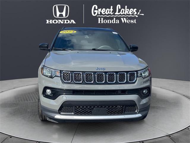 used 2024 Jeep Compass car, priced at $22,988