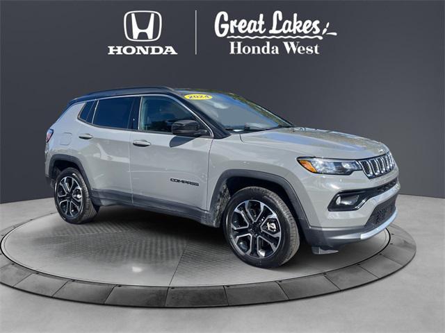 used 2024 Jeep Compass car, priced at $22,988